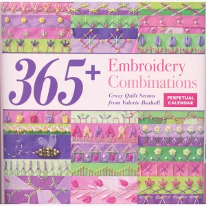 365  Embroidery Combinations Perpetual Calendar