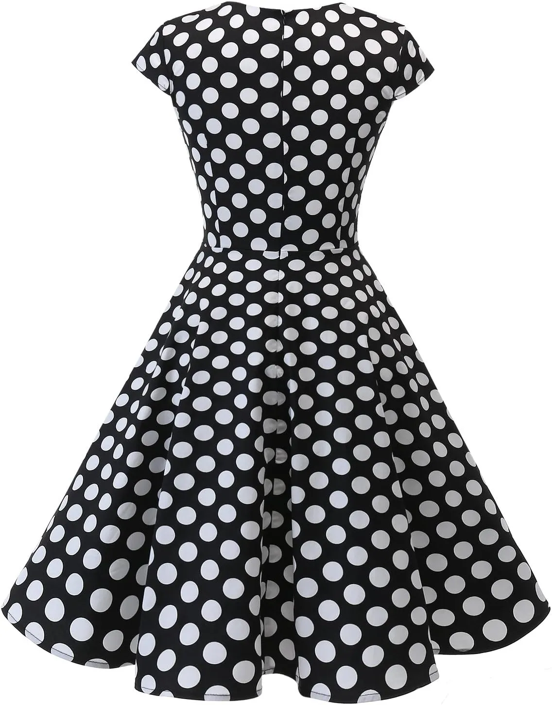 Bbonlinedress Women Short 1950s Retro Vintage Cocktail Party Swing Dresses