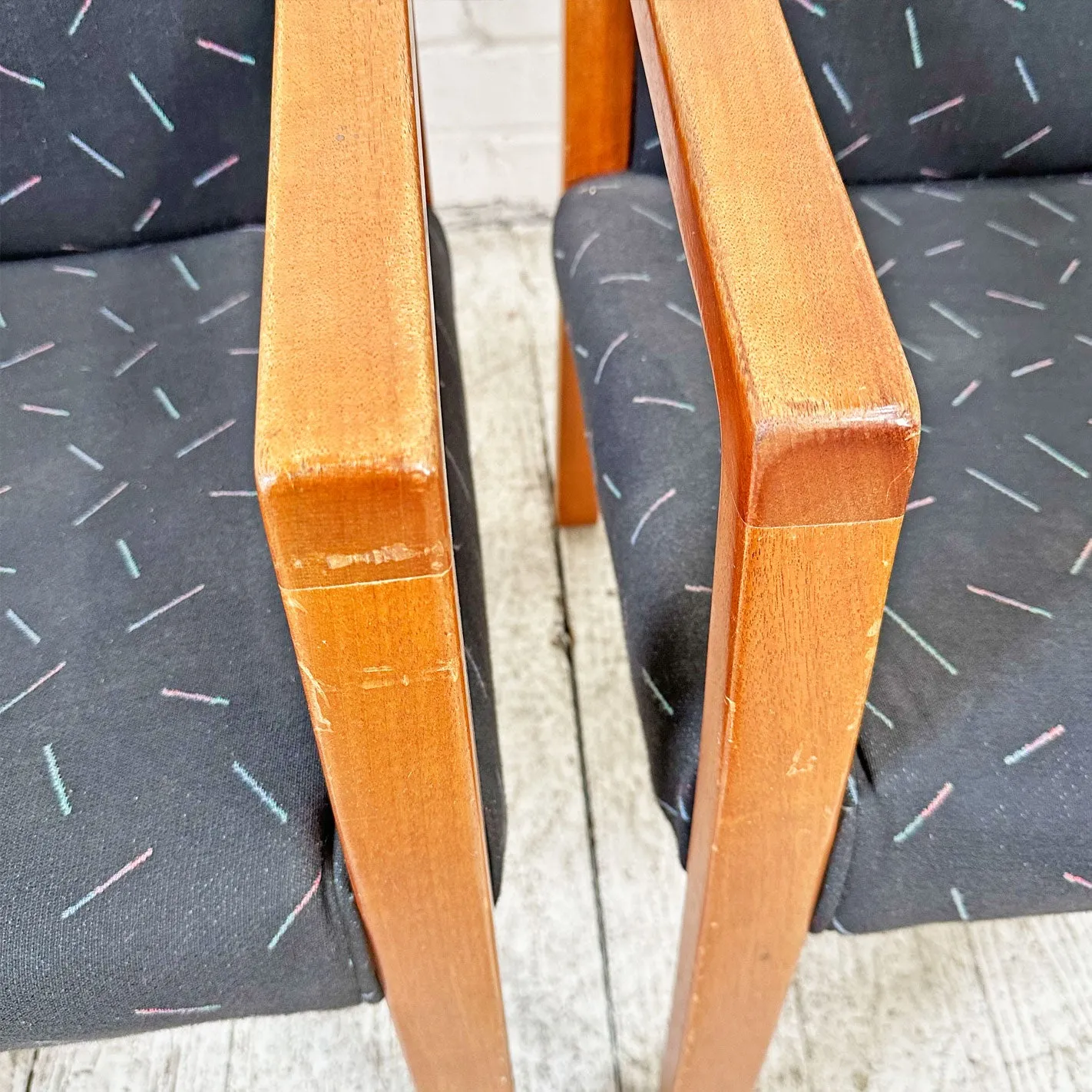 Pair of Harvey Probber Style Armchairs