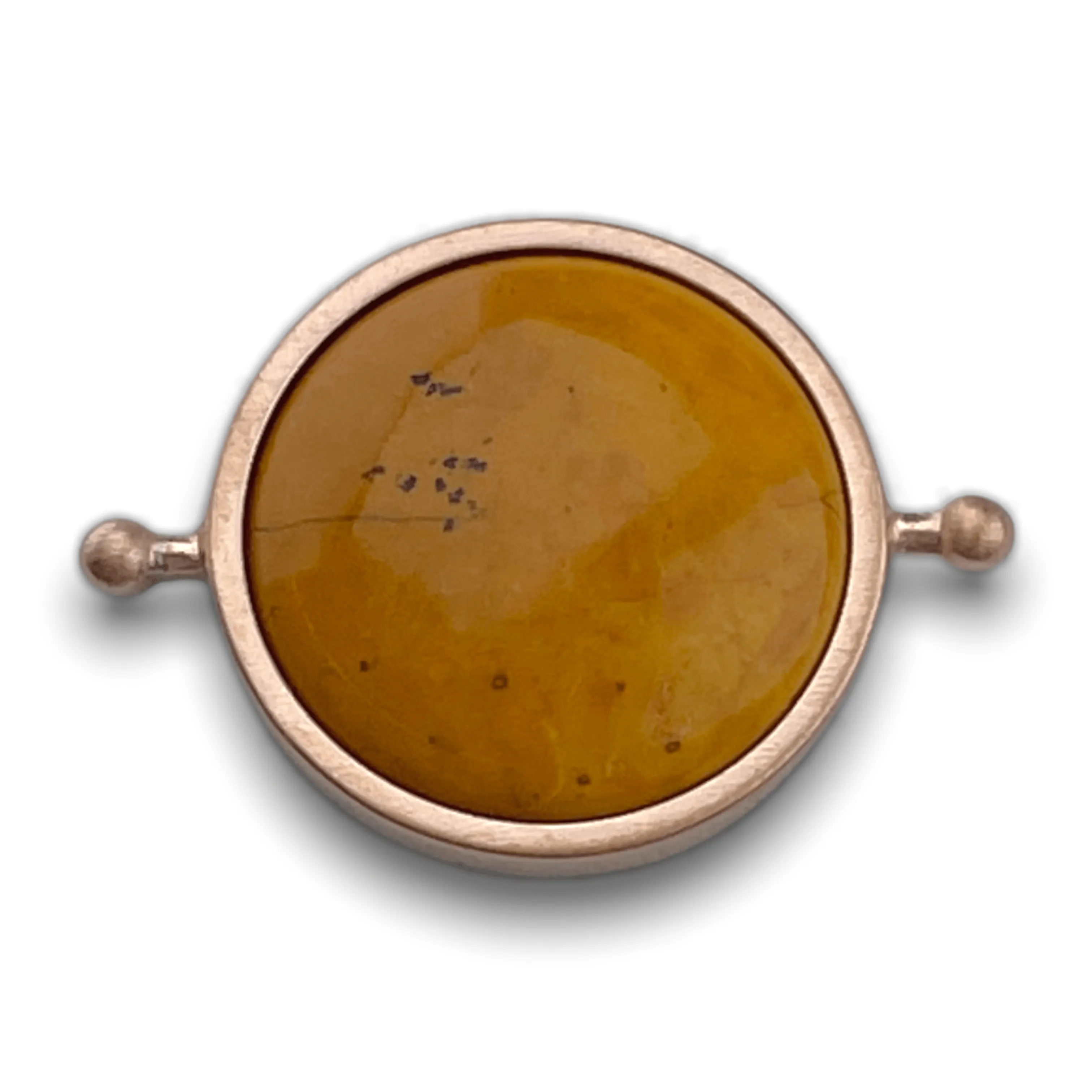 Yellow Mookaite Round Crystal Element